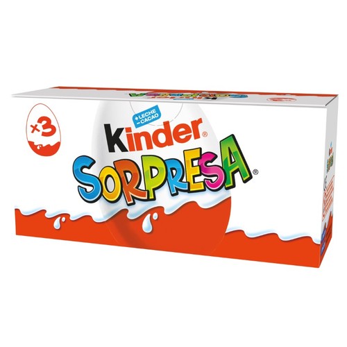 KINDER SORPRESA Ous de xocolata amb llet