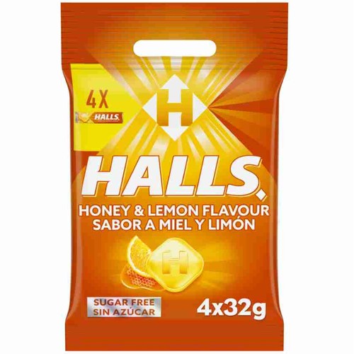 HALLS Caramels gust mel i llimona