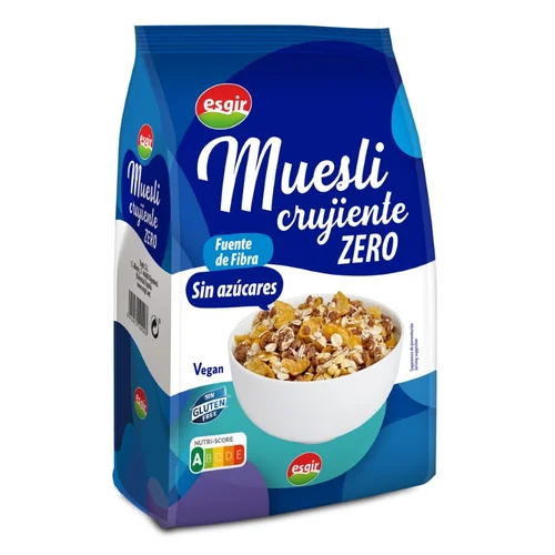 Cereales muesli con cacao zero y sin gluten