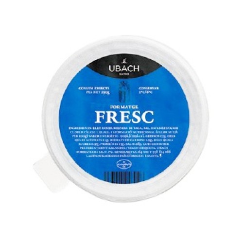 UBACH Formatge fresc de vaca