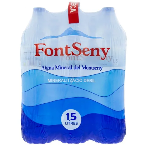 Agua mineral natural 1,5 L
