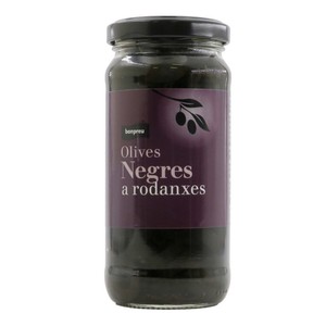 Imagen de BONPREU Olives negres a rodanxes