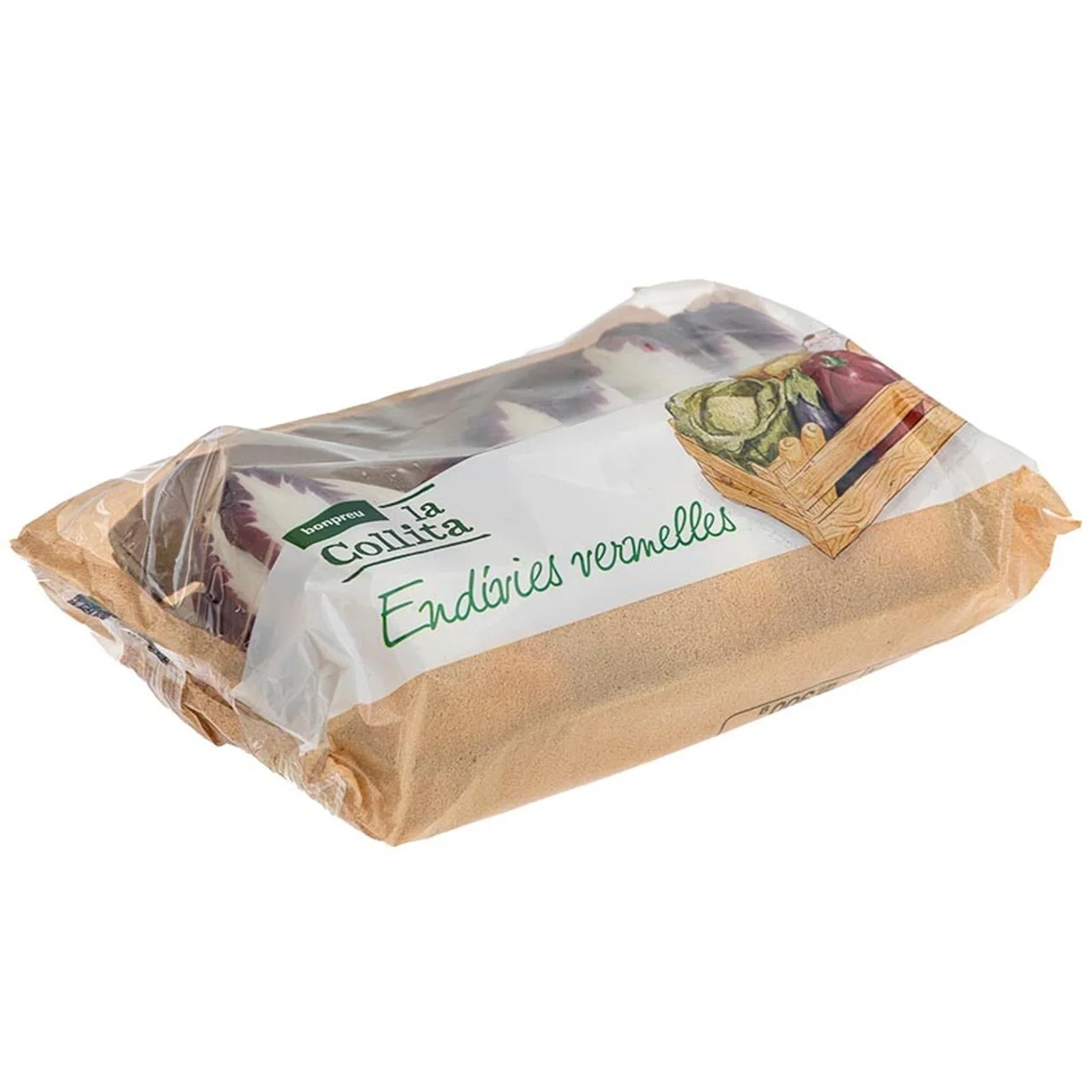 Endibias rojas en bandeja de 300 g