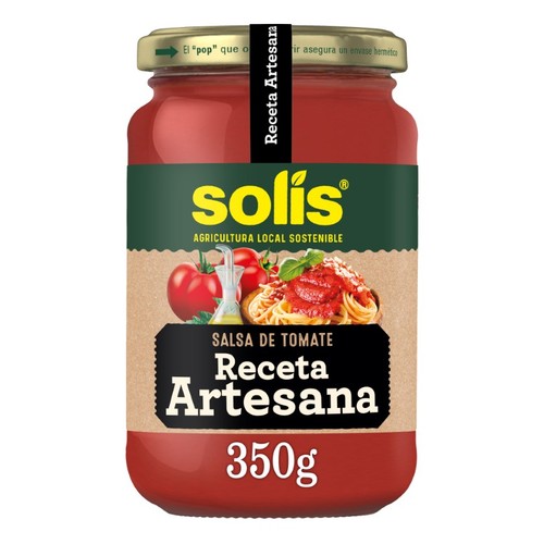 SOLIS Salsa de tomàquet artesà sense trossets