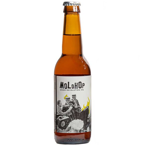 RUFA Cervesa Molohop Km0 en ampolla