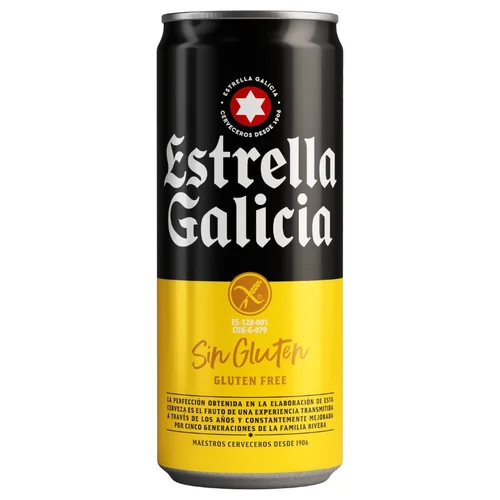Cerveza apta para celiacos en lata
