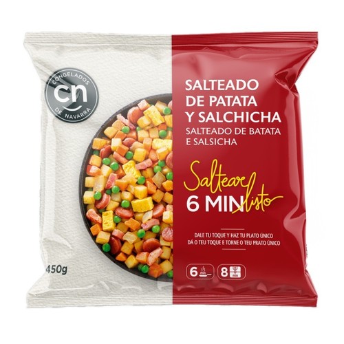 CN Saltat de patata amb salsitxa