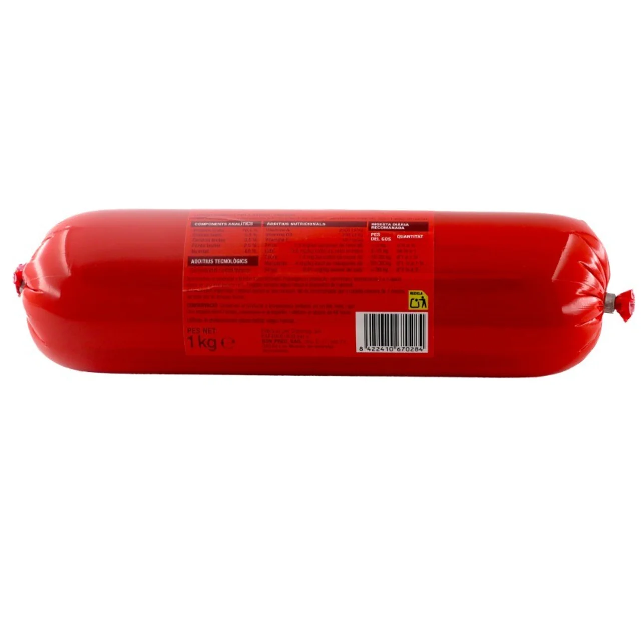 BONPREU Comida con buey para perro