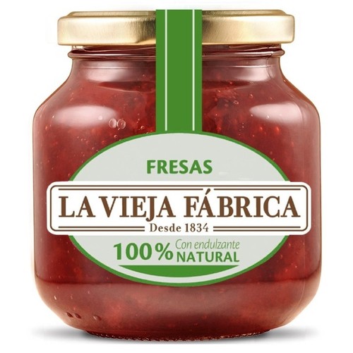 LA VIEJA FÁBRICA Melmelada de maduixa zero sucre
