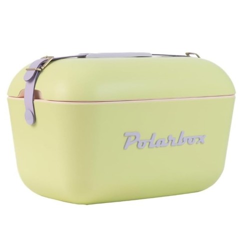 POLARBOX Nevera color llima i malva 20 L