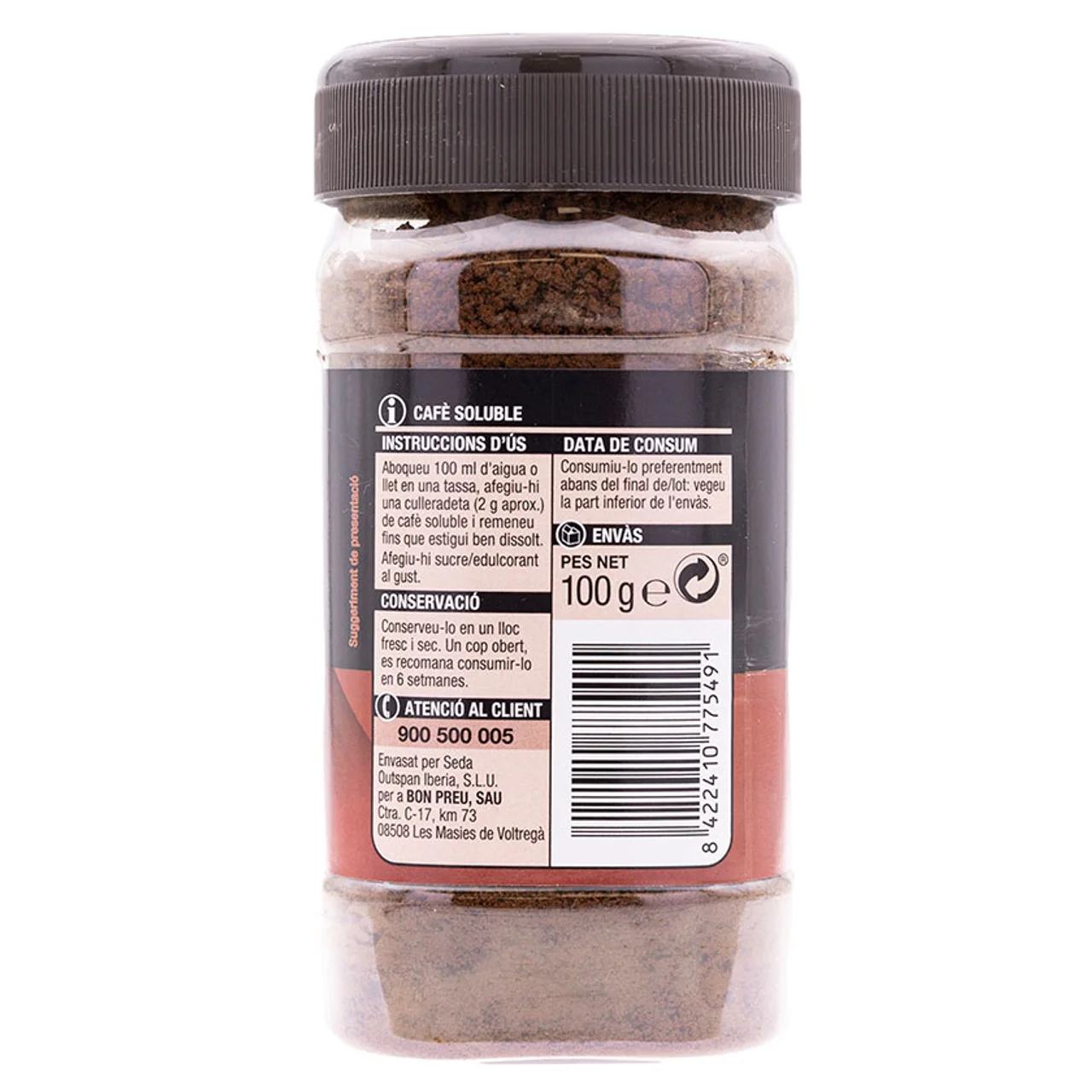 BONPREU Café soluble natural