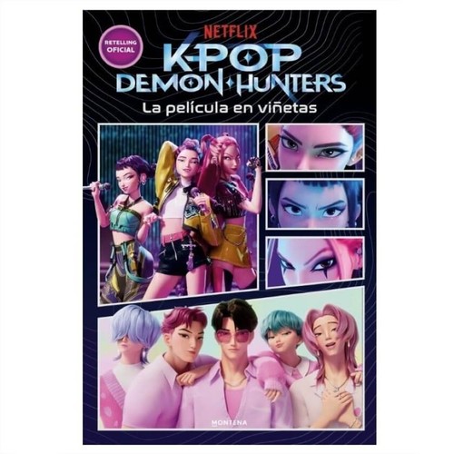 ED. MONTENA Llibre KPop Demon Hunters