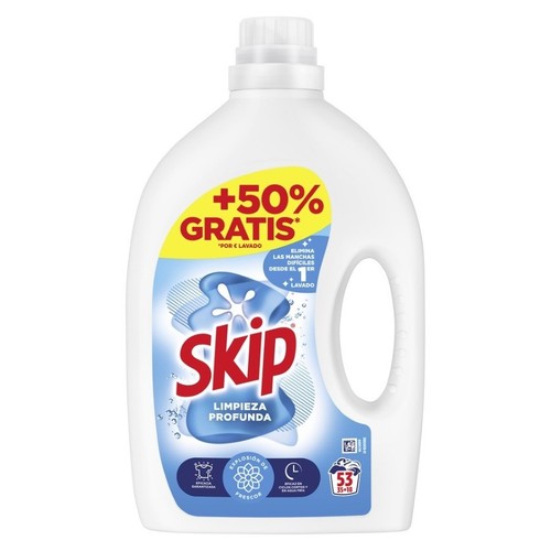 SKIP Detergent líquid neteja profunda de 53 dosis