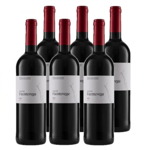 Caja de vino tinto Valdepeñas