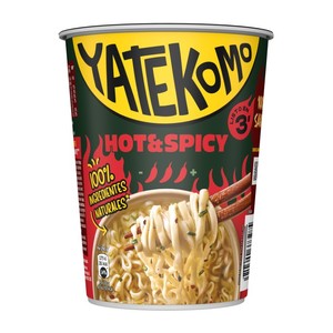 YATEKOMO Fideus orientals amb espècies Hot&Spicy 0.08 kg