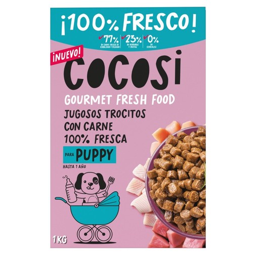 COCOSI Menjar Semihumit de carn per a cadells