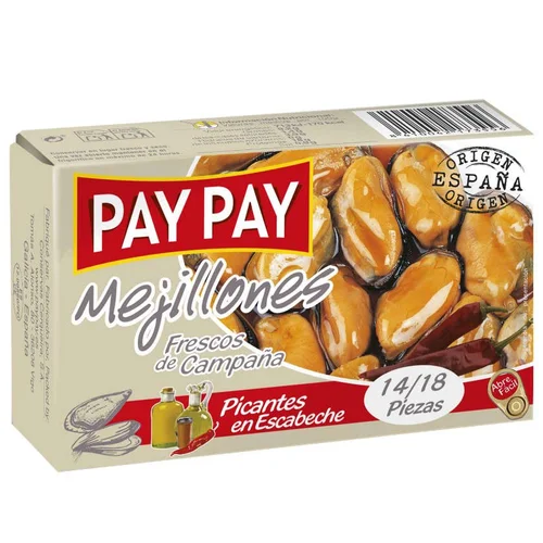 Mejillones en salsa vieira