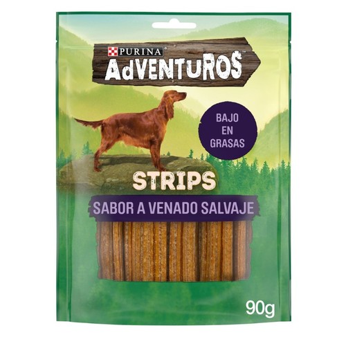 PURINA Snack Strips amb gust de cérvol per a gos adult Adventuros
