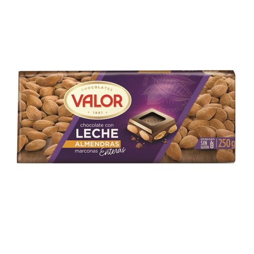 VALOR Xocolata amb llet i ametlles