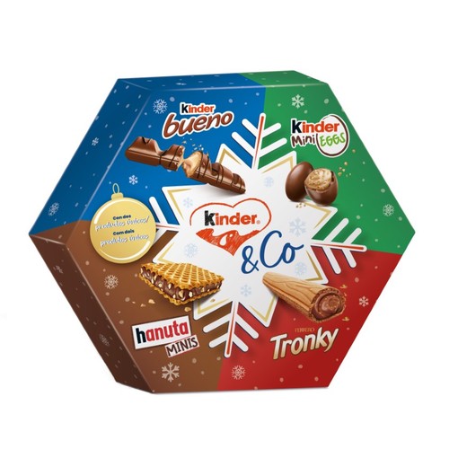 KINDER Assortit de xocolates Hexàgon