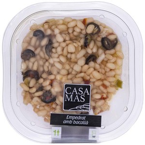 Empedrado con bacalao