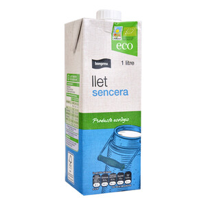 BONPREU Llet sencera ecològica UHT en cartró