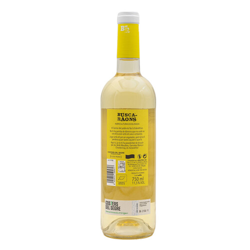 BUSCA-RAONS Vi blanc ecològic DO Costers del Segre