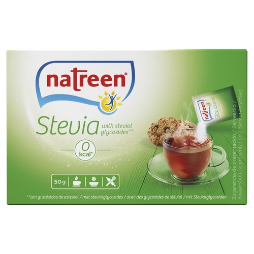 NATREEN Edulcorant d'estèvia 50 sobres