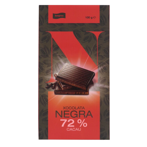 BONPREU Xocolata negra 72%