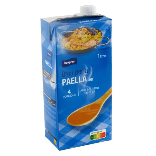 BONPREU Brou per a paella UHT