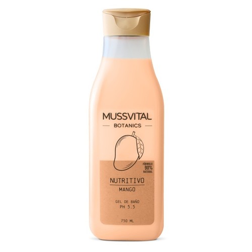 MUSSVITAL BOTANICS Gel de bany mango