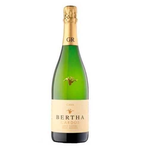 BERTHA CARDÚS Cava Brut Nature guarda superior gran reserva ecològic