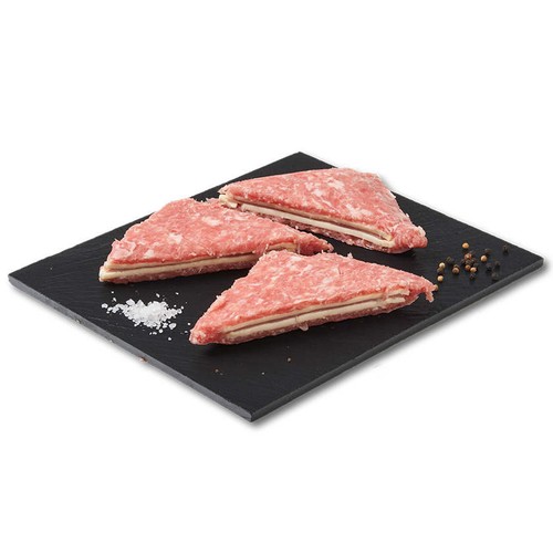  Sandvitx de porc amb formatge fos i pernil cuit