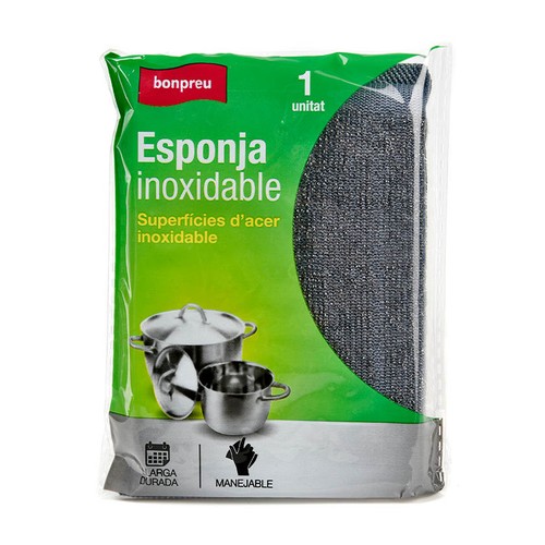 BONPREU Esponja inoxidable