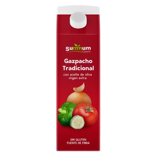 SUMMUM Gaspatxo en cartró d'1 litre