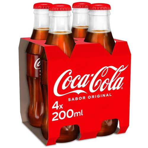 COCA-COLA Refresc de cola mini en ampolla