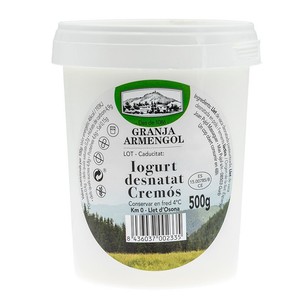 Yogur desnatado cremoso Km0