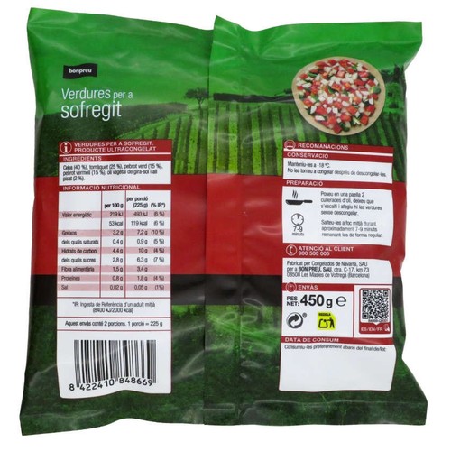 BONPREU Verdures per a sofregit