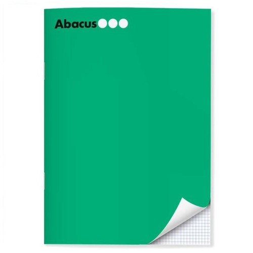 ABACUS Llibreta A4 de 48 fulls verd