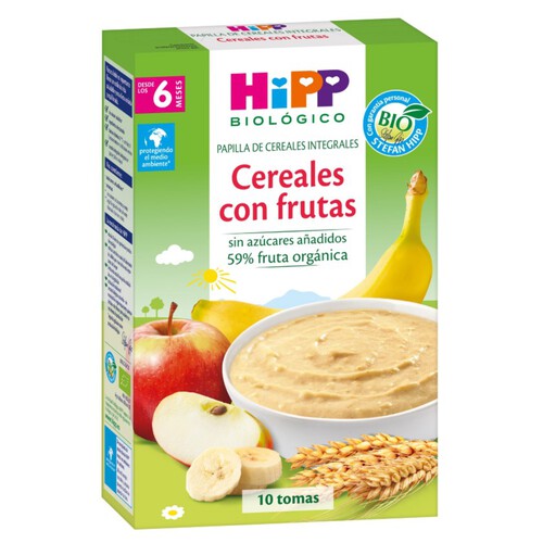 HIPP ECO Farinetes de cereals amb fruites ecològiques