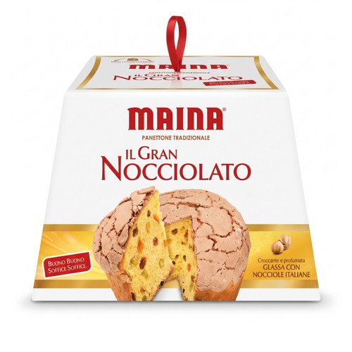 MAINA Panettone Gran Nocciolato d'avellana