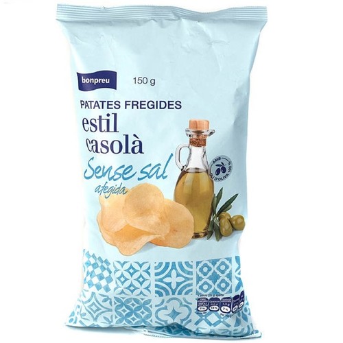 BONPREU Patates sense sal casolanes amb oli d'oliva