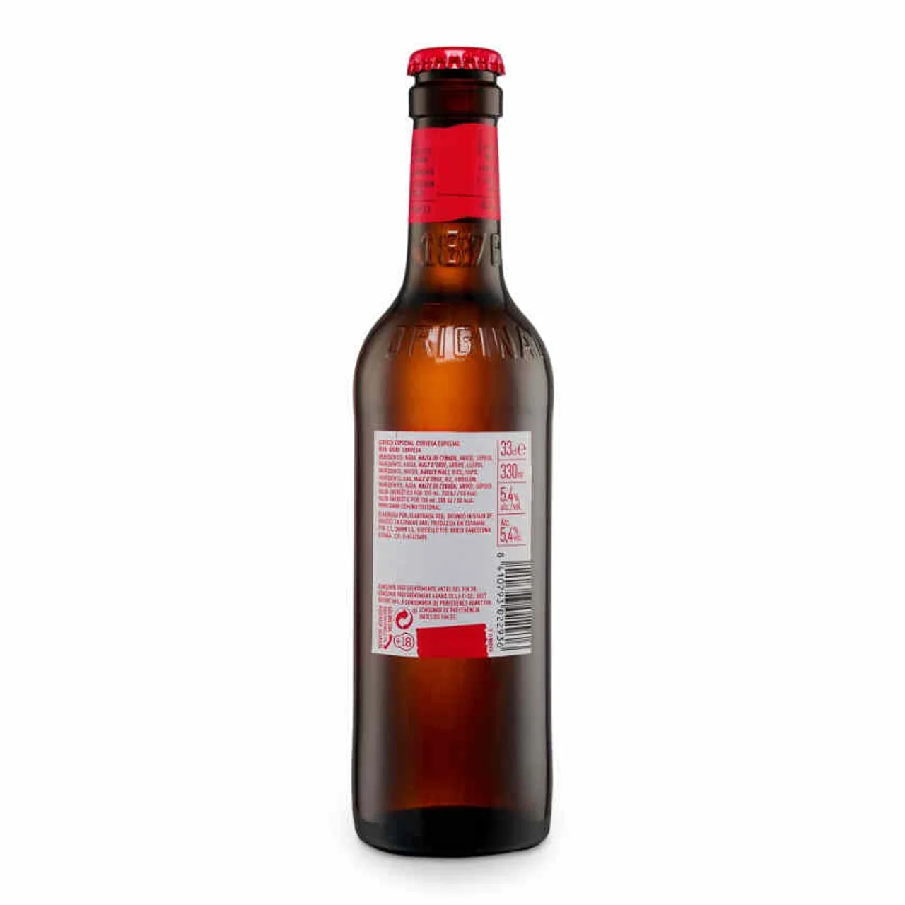 Cerveza en botella