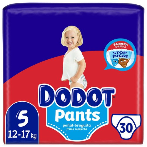 DODOT PANTS Bolquers calceta T5 (12-17 kg)