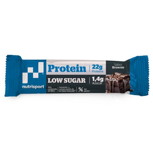 NUTRISPORT Barreta proteica de brownie Low Carbs
