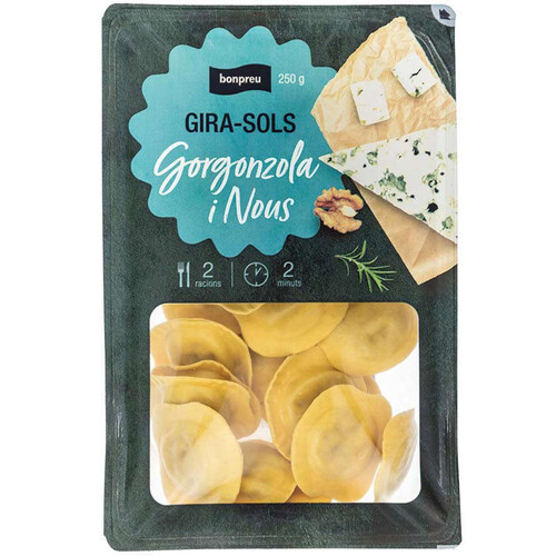 BONPREU Gira-sols farcits de gorgonzola i nous