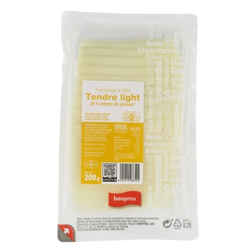 Queso fundido light