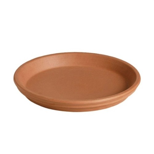 DEROMA Plat circular vermell 23cm