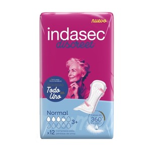 Imagen de INDASEC Compresa normal per a incontinència
