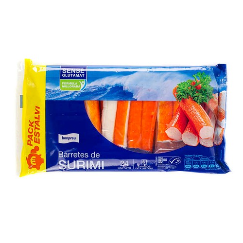 BONPREU Barretes de surimi fresc